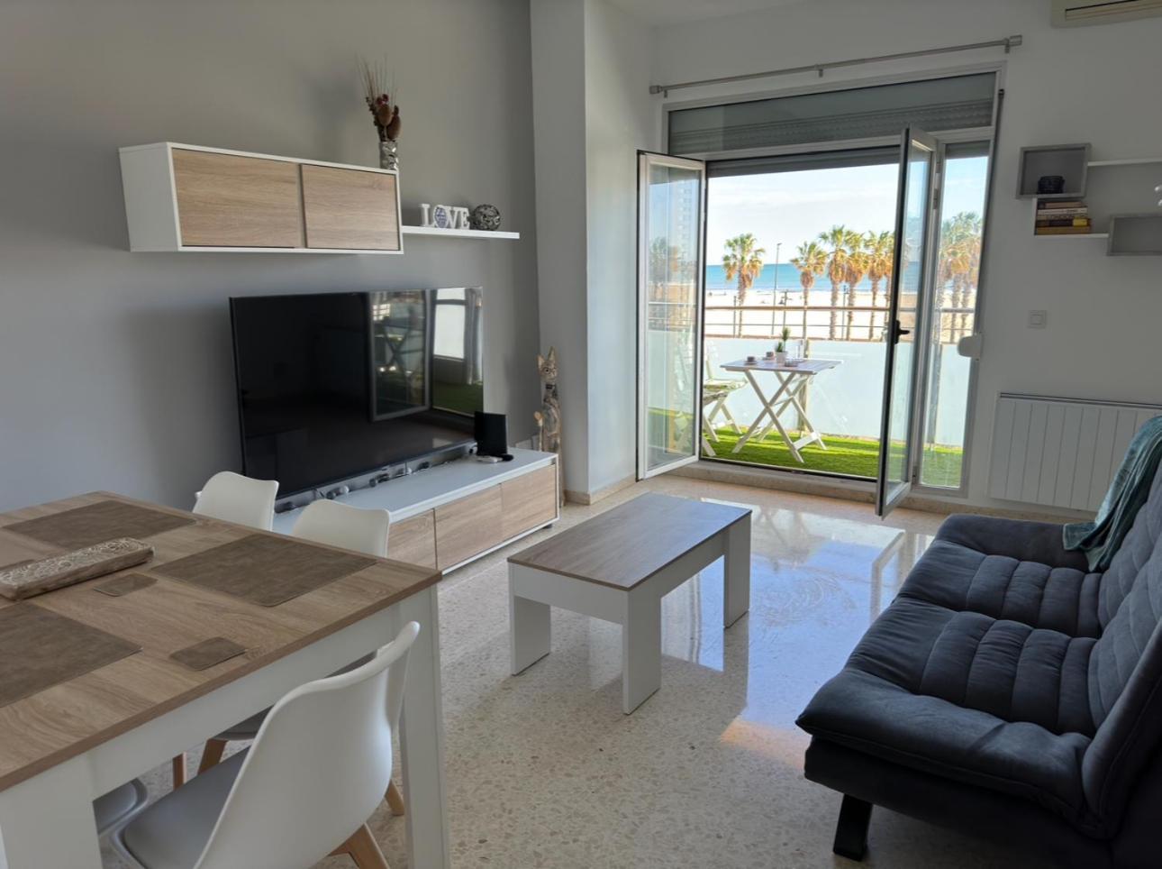 Apartamento Primera Linea De Mar Walencja Zewnętrze zdjęcie